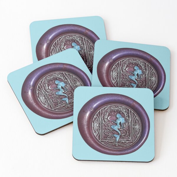 Item preview, Wax Seal - Mermaid, purple/silver/blue designed and sold by Elinda96.