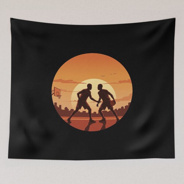 Item preview, Basketball Silhouette designed and sold by mrchavish.
