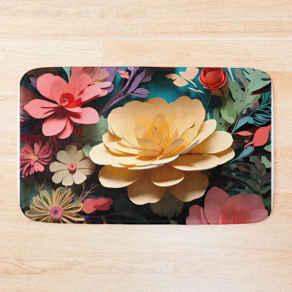 Item preview, Papercut Floral Illustration | Elegant Flower Design | Intricate Paper Cut Art | Whimsical Nature-Inspired Paper Art designed and sold by PaintedPixels01.