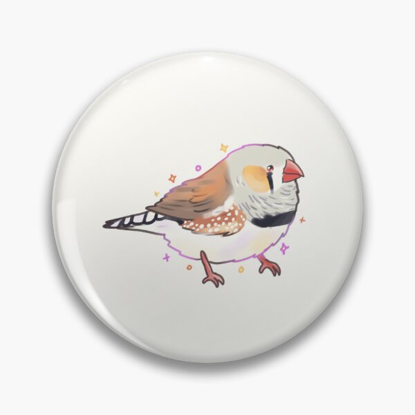 Item preview, Cute zebra finch illustration  designed and sold by Mayarartsy.