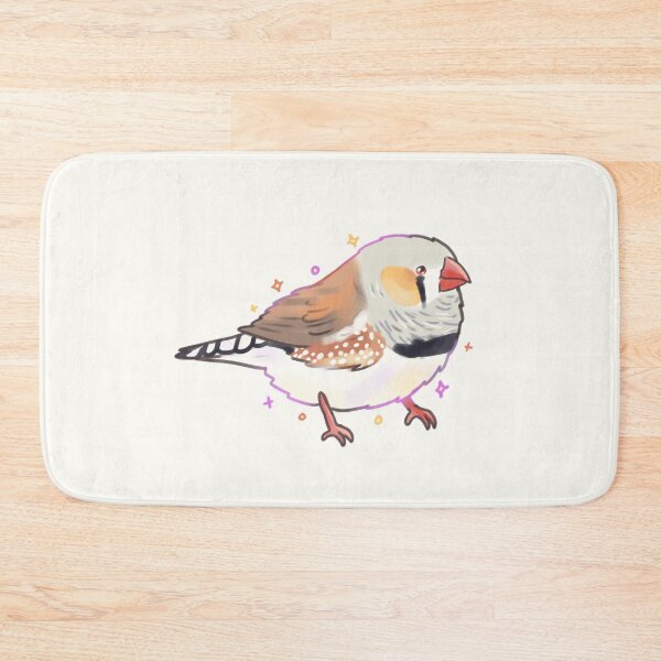 Item preview, Cute zebra finch illustration  designed and sold by Mayarartsy.