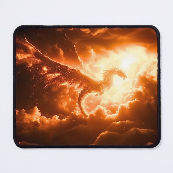 Item preview, Red Phoenix Dragon designed and sold by ACastilloArt.