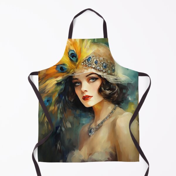 Item preview, 1920s Lady in Hat designed and sold by MedusaPrintArt.