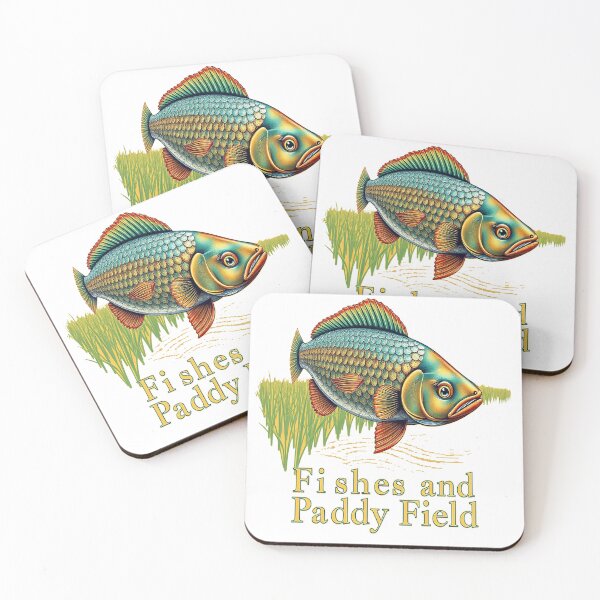 Item preview, Fishes & Paddy Field designed and sold by Thompika.
