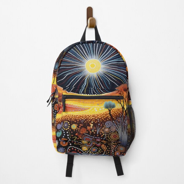 Item preview, Aboriginal Inspired Dot Art - Australian Luminous Night designed and sold by GrinGalore.