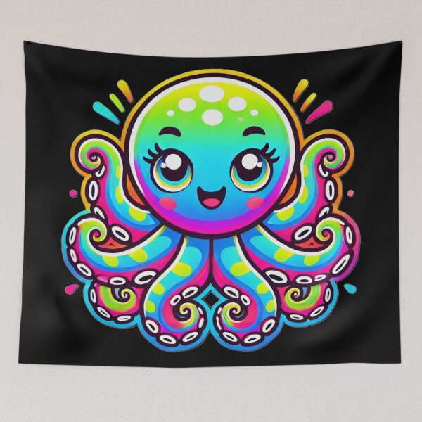 Item preview, Cute Quirky Octopus designed and sold by DK Imprint.