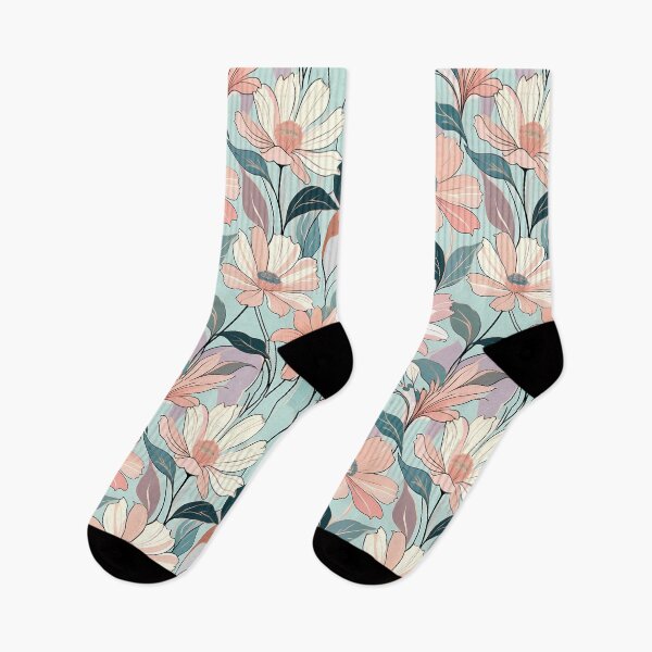 Artikelvorschau, Elegante Pastellblüten entworfen und verkauft von Flash Flick Ideas.