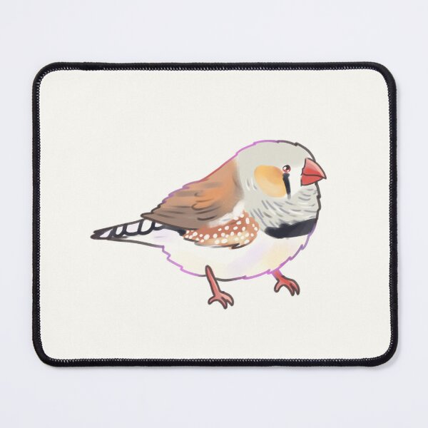 Item preview, Cute zebra finch art designed and sold by Mayarartsy.