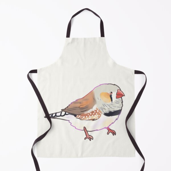 Item preview, Cute zebra finch art  designed and sold by Mayarartsy.