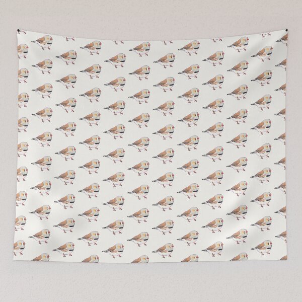 Item preview, Cute zebra finch art  designed and sold by Mayarartsy.