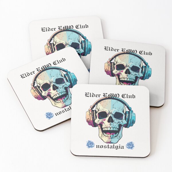 Item preview, Elder Emo Club It Was Never a Phase funny gifts for Nostalgia, Early 2000s pop Punk designed and sold by Printek.