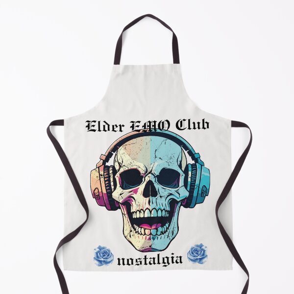 Item preview, Elder Emo Club It Was Never a Phase funny gifts for Nostalgia, Early 2000s pop Punk designed and sold by Printek.