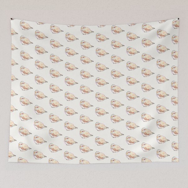 Item preview, zebra finch drawing  designed and sold by Mayarartsy.