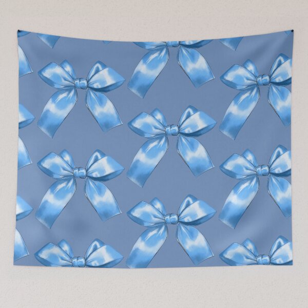 Item preview, Blue bow designed and sold by Kristenmartist.