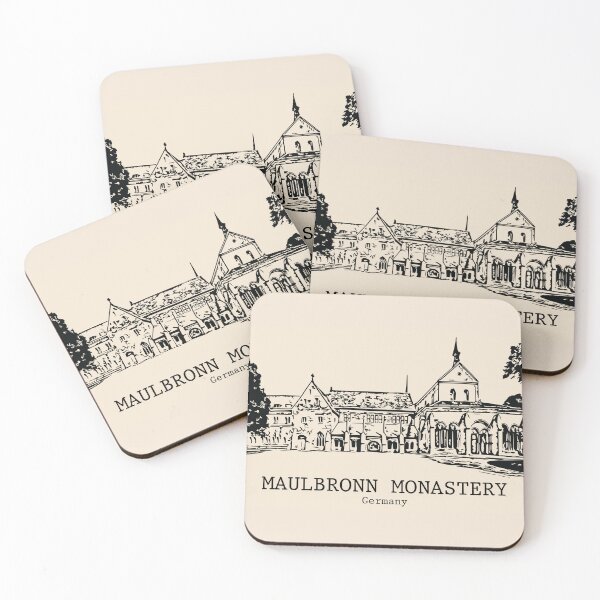 Item preview, Maulbronn Monastery - Germany designed and sold by Lakeric Cityscapes.