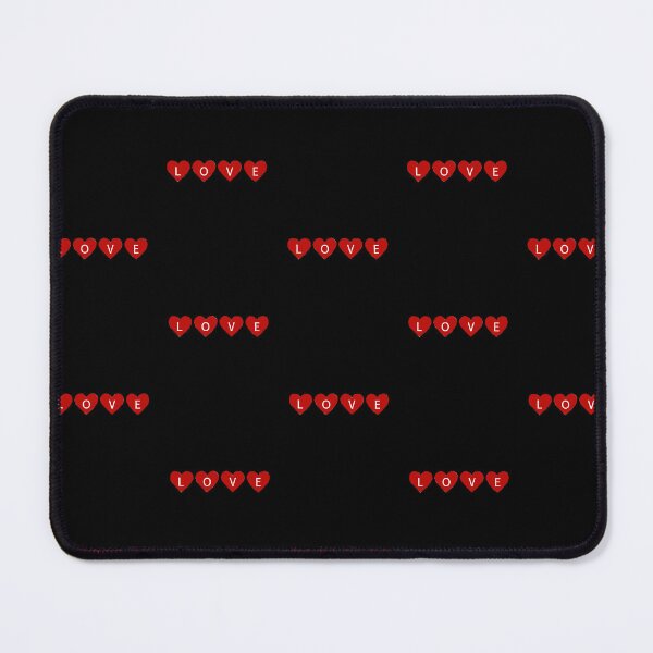 Item preview, Love Logo with Red Heart – Simple & Timeless Design designed and sold by CreationbyNiki.