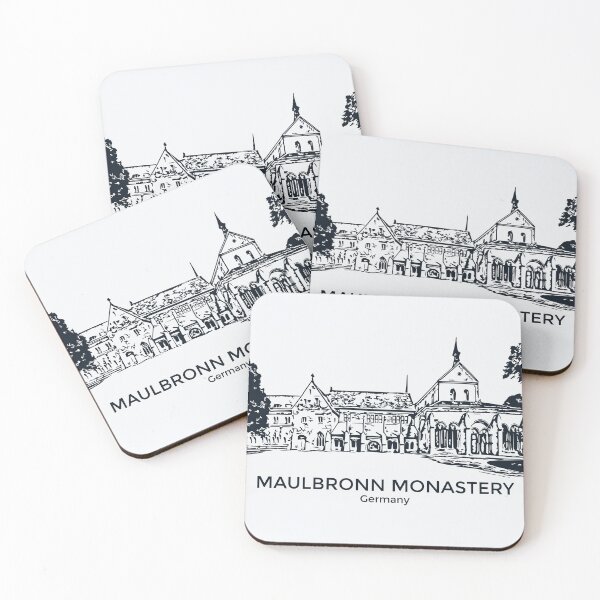 Item preview, Maulbronn Monastery - Germany designed and sold by Lakeric Cityscapes.