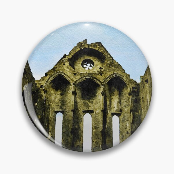 Item preview, Watercolor depiction of the Rock of Cashel in County Tipperary, Ireland designed and sold by GestaltImagery.