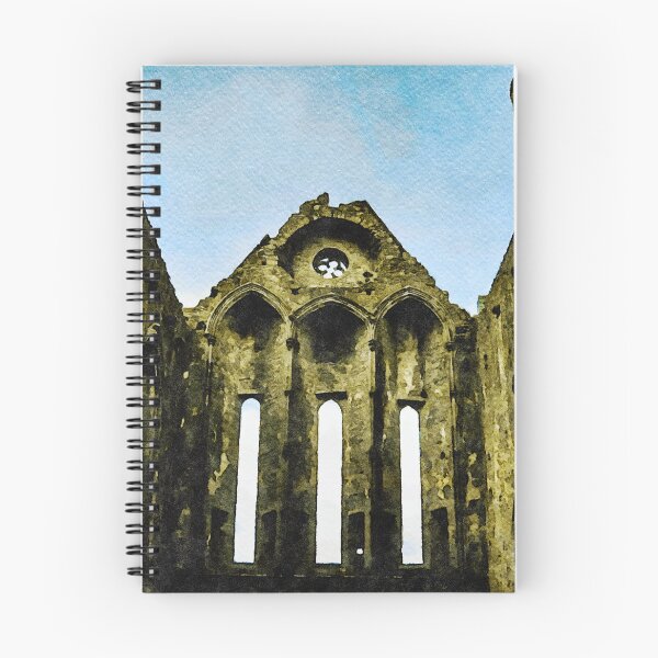 Item preview, Watercolor depiction of the Rock of Cashel in County Tipperary, Ireland designed and sold by GestaltImagery.