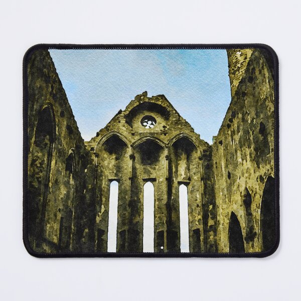 Item preview, Watercolor depiction of the Rock of Cashel in County Tipperary, Ireland designed and sold by GestaltImagery.