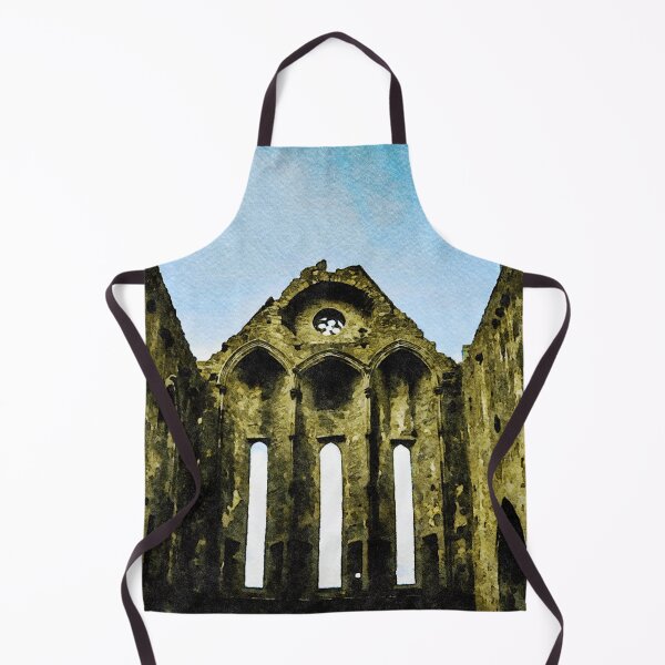 Item preview, Watercolor depiction of the Rock of Cashel in County Tipperary, Ireland designed and sold by GestaltImagery.