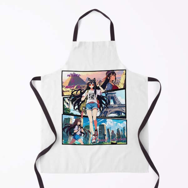 Item preview,  trip Anime Sticker Travel to the next wonder of the modern world and take a photo of it. designed and sold by UrbanTRIP.