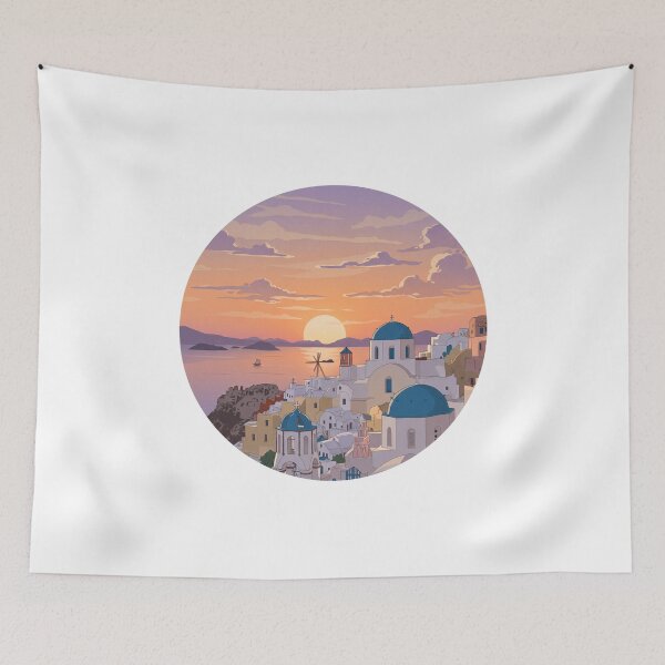 Item preview, Santorini island in Greece designed and sold by mrchavish.