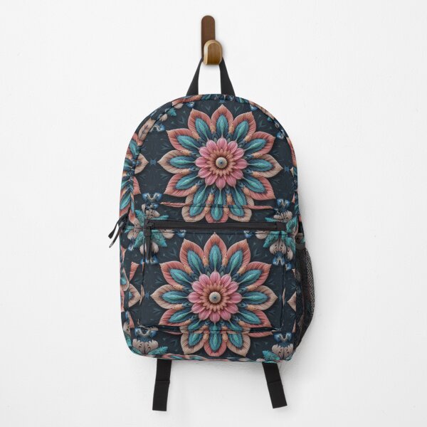 Item preview, Sculpted Floral Mandala – Vibrant & Symmetrical designed and sold by AleksKos.
