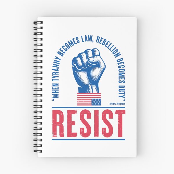 Item preview, Jefferson - RESIST! designed and sold by timshawlstudio.