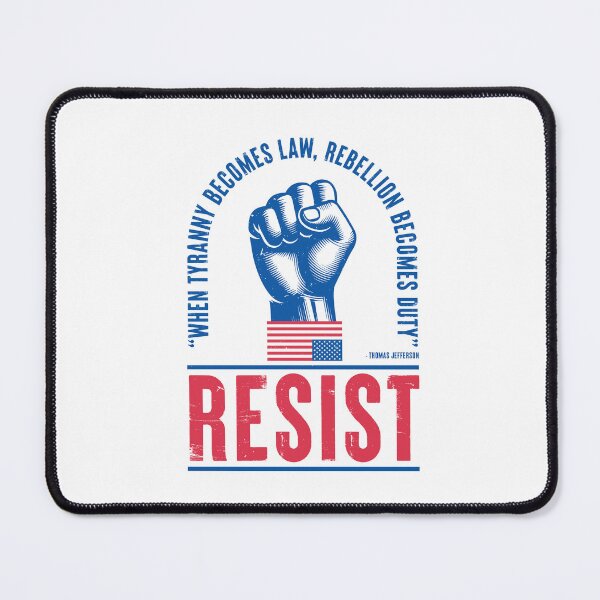 Item preview, Jefferson - RESIST! designed and sold by timshawlstudio.
