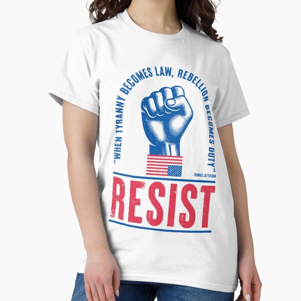 Item preview, Jefferson - RESIST! designed and sold by timshawlstudio.