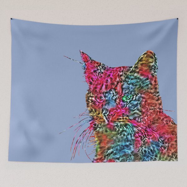 Item preview, Artificial neural style Rose wild cat designed and sold by blackhalt.