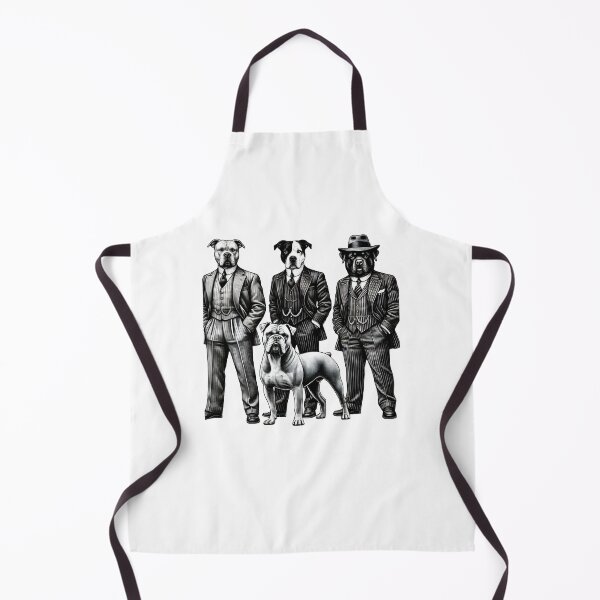 Item preview, Vintage Black and White Retro dogs Animal Art – Detailed Illustration Collection for Apparel and Home Decor designed and sold by harmzk90.