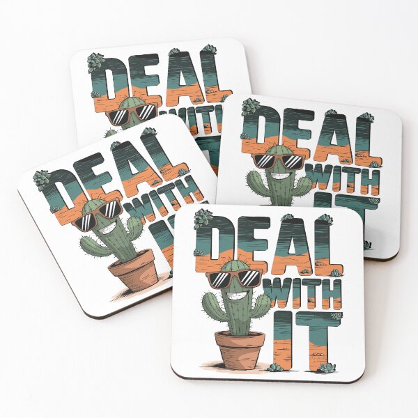 Item preview, Deal With It designed and sold by PaleWhaleStudio.