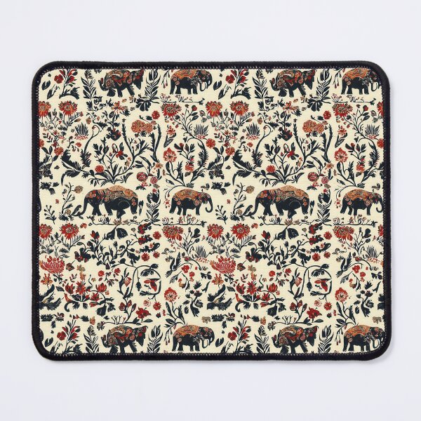 Item preview, Ornamental elephant design with cultural elements designed and sold by Piotrek0001.