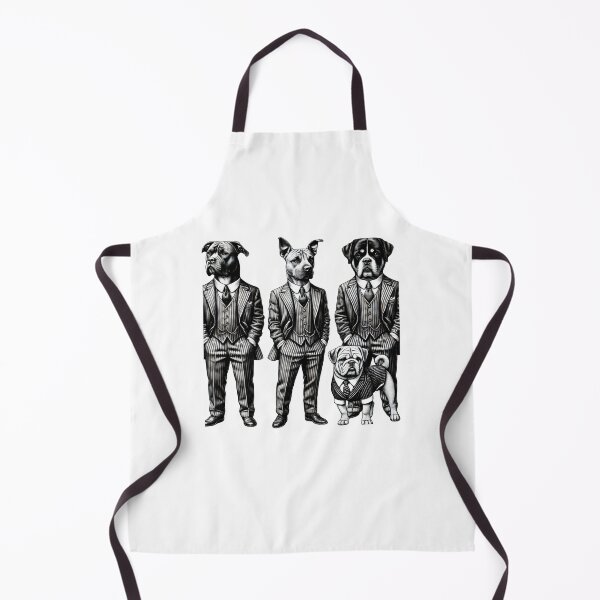 Item preview, Vintage Black and White Retro dogs Animal Art – Detailed Illustration Collection for Apparel and Home Decor designed and sold by harmzk90.