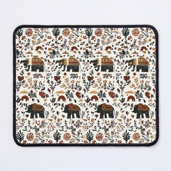 Item preview, Cultural elephant design with traditional patterns designed and sold by Piotrek0001.