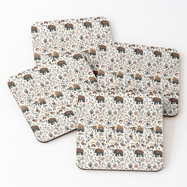 Item preview, Cultural elephant design with traditional patterns designed and sold by Piotrek0001.