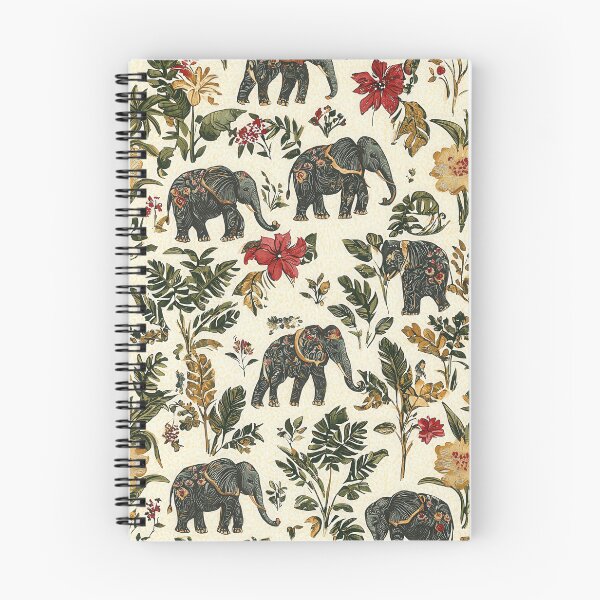 Item preview, Elegant elephant composition with ornamental shapes designed and sold by Piotrek0001.