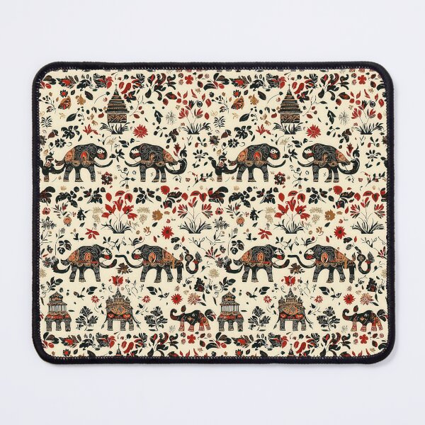 Item preview, Artistic Latvian elephant pattern with details designed and sold by Piotrek0001.