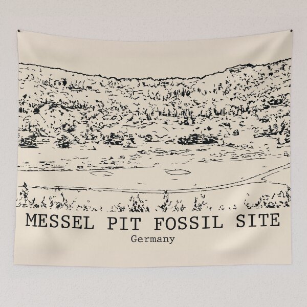 Item preview, Messel Pit Fossil Site - Germany designed and sold by Lakeric.