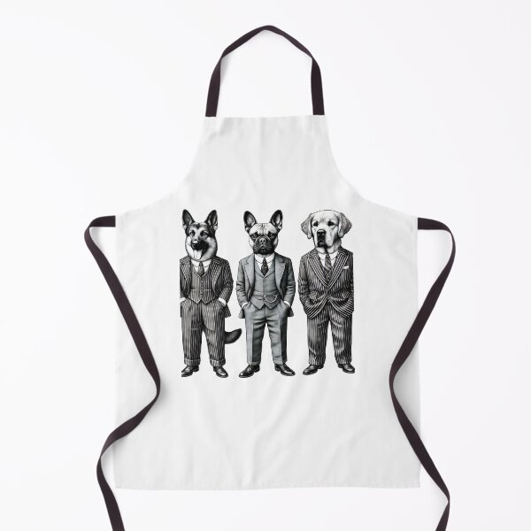 Item preview, Vintage Black and White Retro dogs Animal Art – Detailed Illustration Collection for Apparel and Home Decor designed and sold by harmzk90.