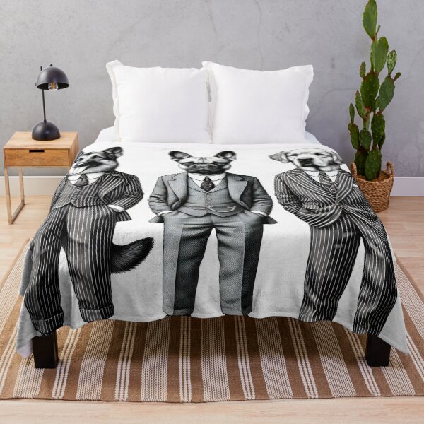 Item preview, Vintage Black and White Retro dogs Animal Art – Detailed Illustration Collection for Apparel and Home Decor designed and sold by harmzk90.