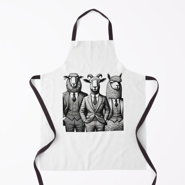 Item preview, Vintage Black and White Retro Animal Art – Detailed Illustration Collection for Apparel and Home Decor designed and sold by harmzk90.