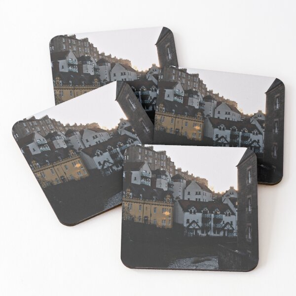 Item preview, Views of Dean Village Edinburgh from Bell's Brae Bridge designed and sold by Cissa King Photography.