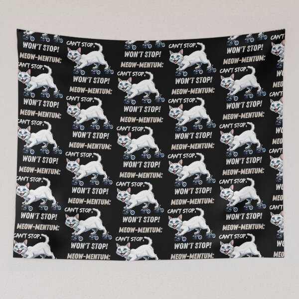 Item preview, Cat Cats Sport Cant Stop Wont Stop Cute  designed and sold by Design_Your_Day.