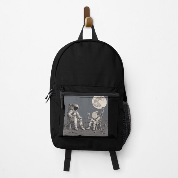 Item preview, Astronauts Hanging Out On The Moon designed and sold by ShadeySunflow.