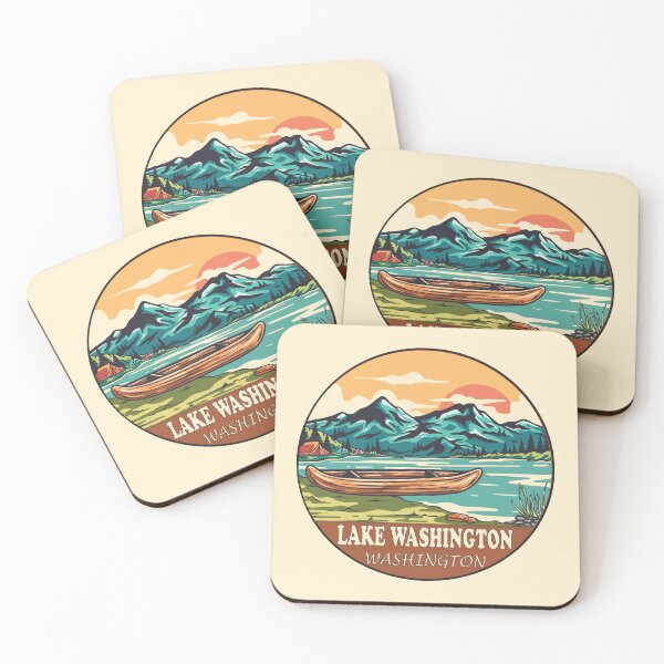 Item preview, Lake Washington | Boating | Fishing designed and sold by KrisSidDesigns.