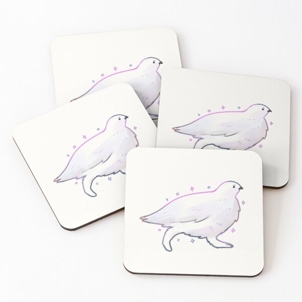 Item preview, white tailed ptarmigan designed and sold by Mayarartsy.