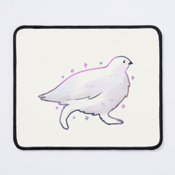 Item preview, white tailed ptarmigan designed and sold by Mayarartsy.